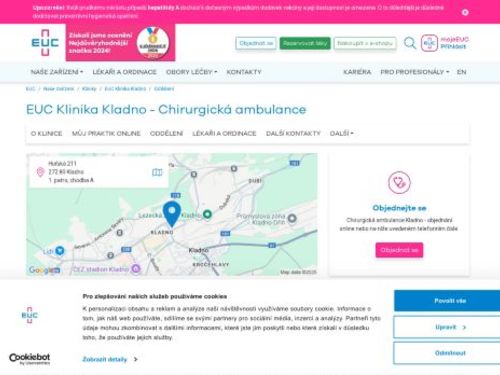 Chirurgická ambulance - EUC Klinika Kladno