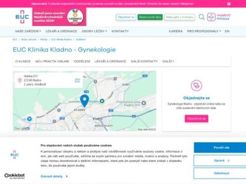 Gynekologie - EUC Klinika Kladno