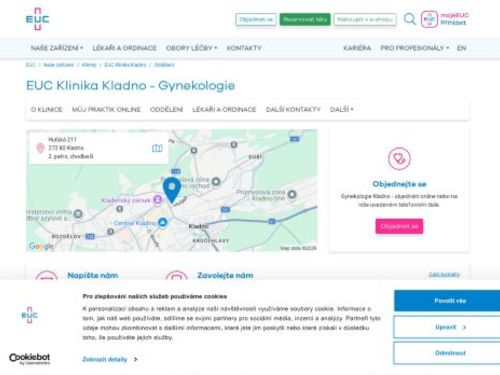 Gynekologie - EUC Klinika Kladno