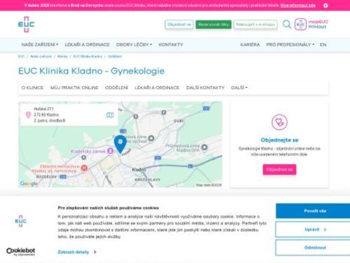 Gynekologie - EUC Klinika Kladno