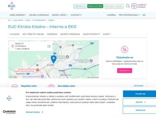 Interna a EKG - EUC Klinika Kladno