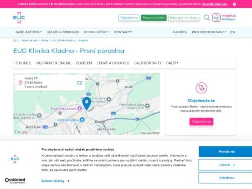 Prsní poradna - EUC Klinika Kladno