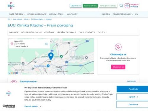 Prsní poradna - EUC Klinika Kladno