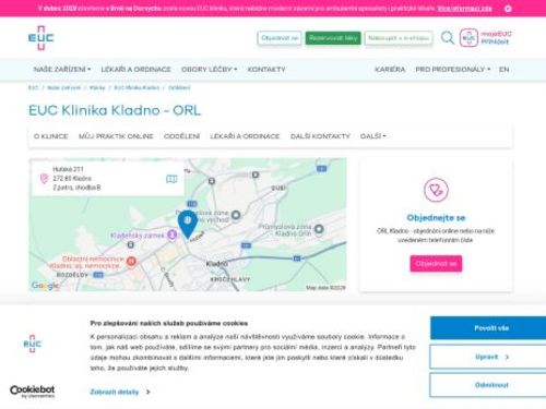 ORL - EUC Klinika Kladno