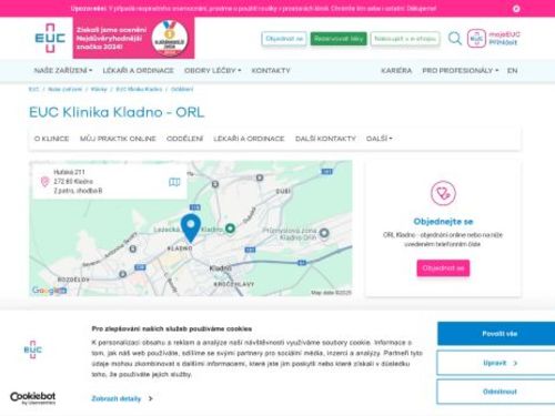 ORL - EUC Klinika Kladno