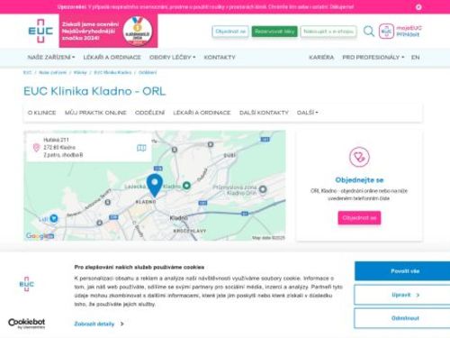 ORL - EUC Klinika Kladno