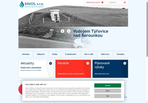 Zobrazit webové stránky RAVOS, s.r.o.