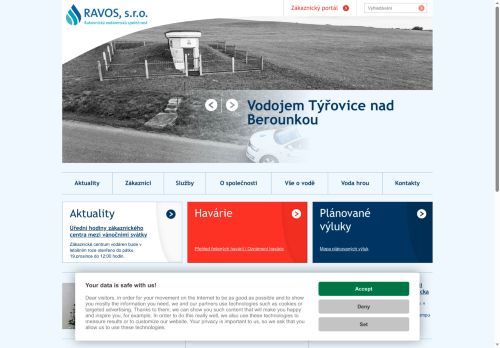 Zobrazit webové stránky RAVOS, s.r.o.