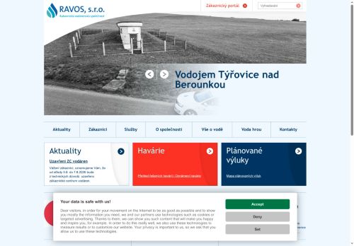 Zobrazit webové stránky RAVOS, s.r.o.