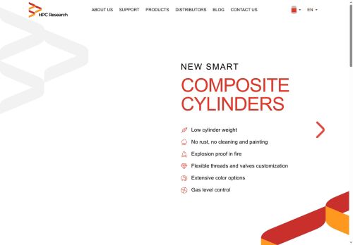 Webové stránky HPC Research s.r.o., Plzeň