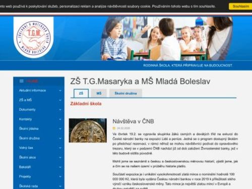 Základní škola T. G. Masaryka a Mateřská škola Mladá Boleslav