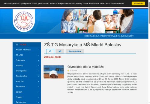 Základní škola T. G. Masaryka a Mateřská škola Mladá Boleslav, Svatovítská 574, příspěvková organizace nabízí práci na pozici Hlavní účetní školy v obci Mladá Boleslav