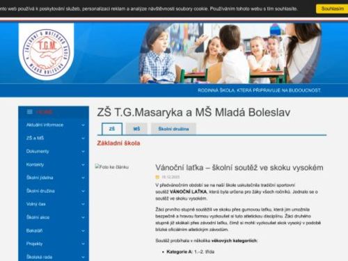 Základní škola T. G. Masaryka a Mateřská škola Mladá Boleslav