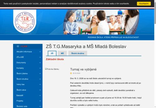 Základní škola T. G. Masaryka a Mateřská škola Mladá Boleslav, Svatovítská 574, příspěvková organizace nabízí práci na pozici Hlavní účetní školy v obci Mladá Boleslav