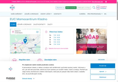 Zobrazit webové stránky EUC Mamocentrum Kladno