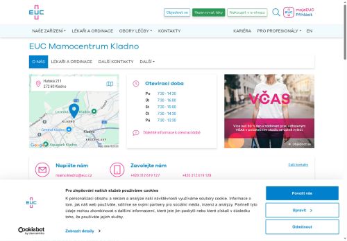 Zobrazit webové stránky EUC Mamocentrum Kladno