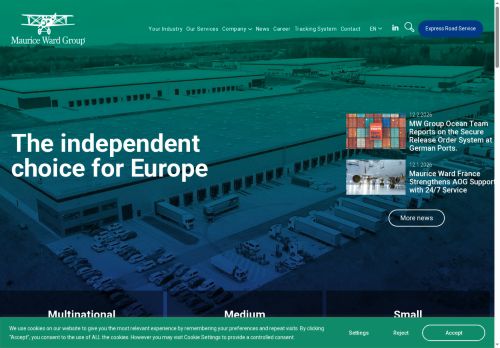 Maurice Ward Logistics, s.r.o. nabízí práci na pozici Řidič - sólo v obci Štěnovice