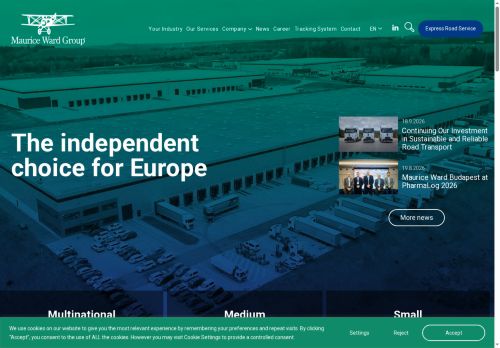 Maurice Ward Logistics, s.r.o. nabízí práci na pozici Řidiči nákladních automobilů, tahačů a speciálních vozidel v obci Brno