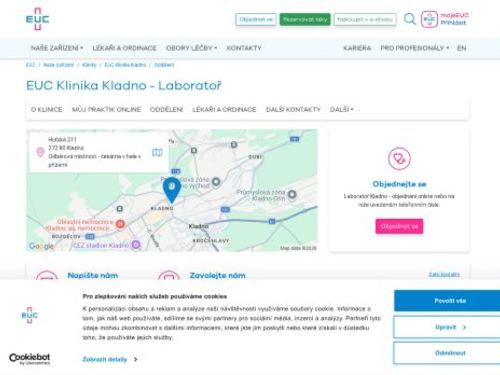 Laboratoř - EUC Klinika Kladno