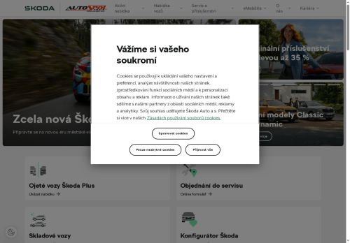 Webové stránky AUTOSPOL PLUS spol. s r.o., Horažďovice