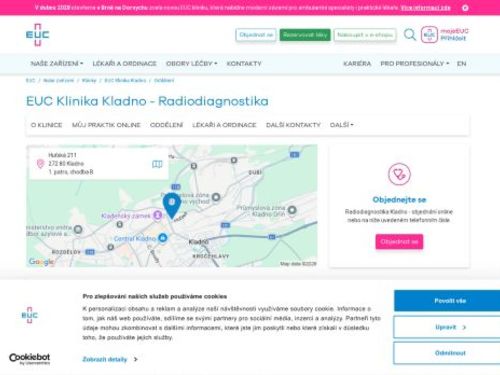 Radiodiagnostika - EUC Klinika Kladno