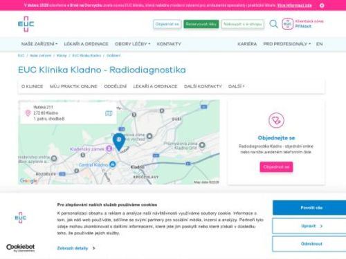 Radiodiagnostika - EUC Klinika Kladno