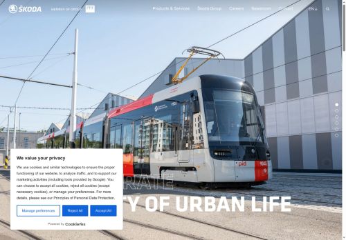 ŠKODA TRANSPORTATION a.s. nabízí práci na pozici Elektromechanik v obci Plzeň