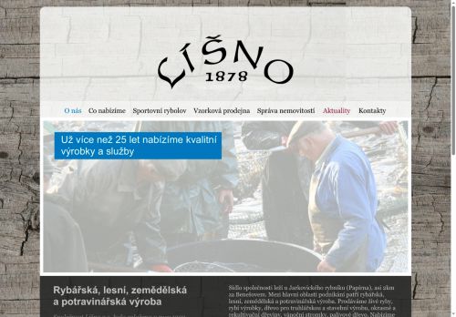 Zobrazit webové stránky Líšno a.s., Benešov