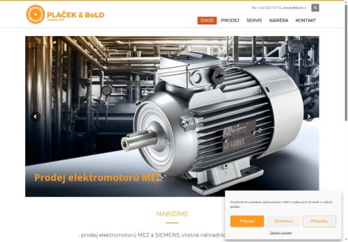 Plaček & Bold s.r.o. nabízí práci na pozici Elektromechanik - zkušebna (m/ž) v obci Kolín