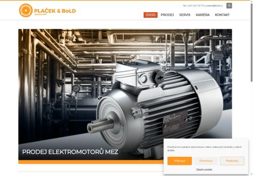 Plaček & Bold s.r.o. nabízí práci na pozici Elektromechanik - zkušebna (m/ž) v obci Kolín