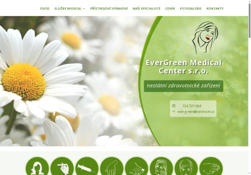 Zobrazit webové stránky EverGreen Medical Center - Laserové a estetické centrum