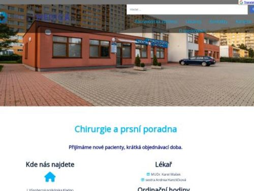 Chirurgie a prsní poradna - I. Všeobecná poliklinika Kladno - MUDr. Karel Mašek