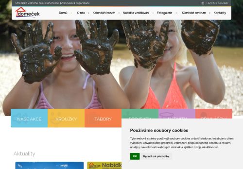 Zobrazit webové stránky Středisko volného času Pohořelice