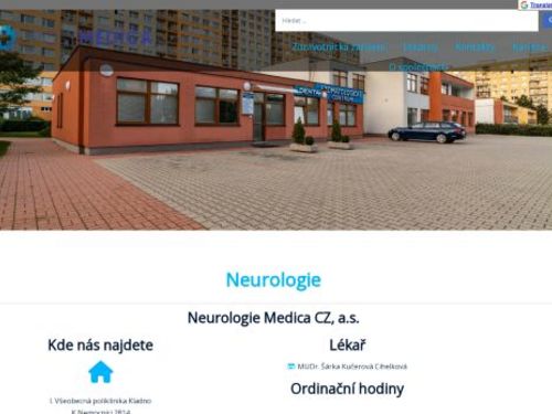 Neurologie - I. Všeobecná poliklinika Kladno - MUDr. Michael Inneman