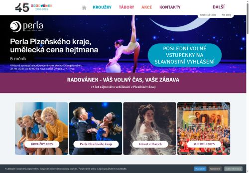 Zobrazit webové stránky Středisko volného času Radovánek