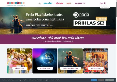 Zobrazit webové stránky Středisko volného času Radovánek