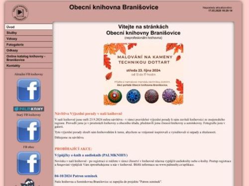 Obecní knihovna Branišovice