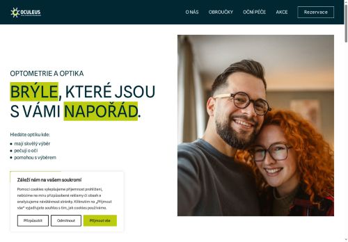 Zobrazit webové stránky Oculeus oční ordinace a optika - I. Všeobecná poliklinika Kladno - MUDr. Jana Kühnelová-Popovská