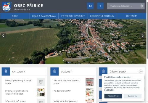 Zobrazit webové stránky Obecní úřad Přibice