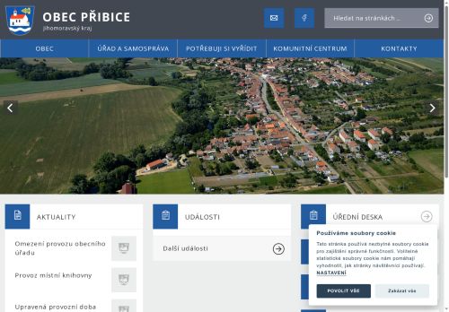 Zobrazit webové stránky Obecní úřad Přibice