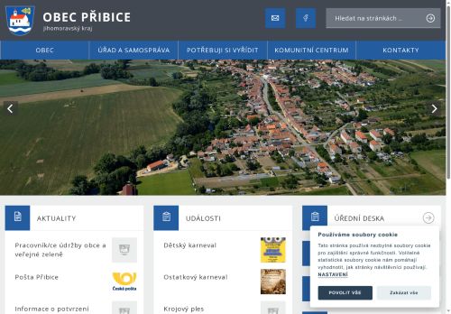 Zobrazit webové stránky Obecní úřad Přibice