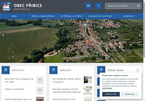 Zobrazit webové stránky Obecní úřad Přibice