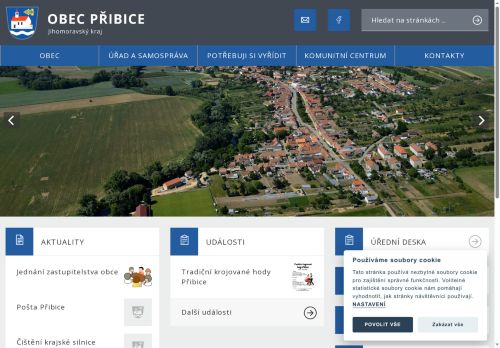 Zobrazit webové stránky Obecní úřad Přibice