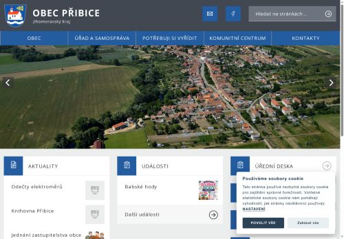 Zobrazit webové stránky Obecní úřad Přibice