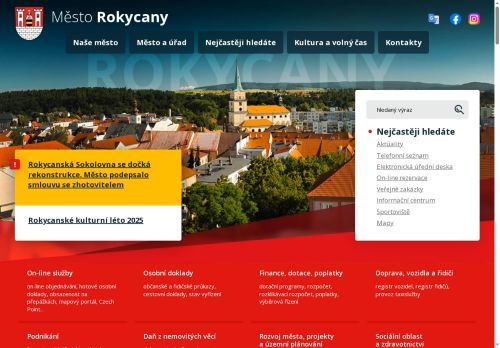 Město Rokycany nabízí práci na pozici Uklízeč(ka) v obci Rokycany