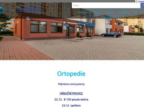 Ortopedie - I. Všeobecná poliklinika Kladno - MUDr. Jiří Martinec, MUDr. Jan Pokorný, MUDr. Daniel Havrlant, MUDr. Boiko Maryna