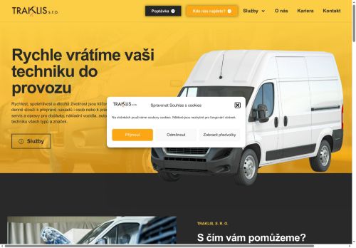 TRAKLIS s.r.o. nabízí práci na pozici Mechanici a opraváři nákladních automobilů v obci Klatovy