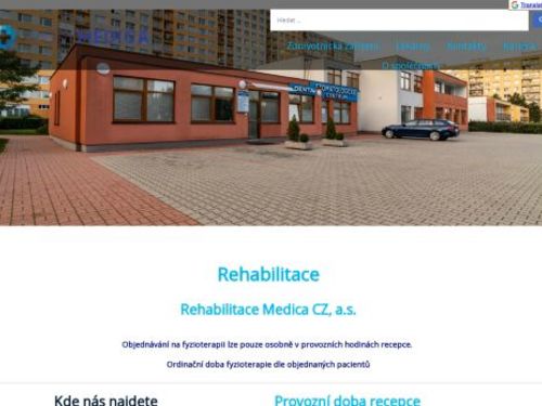 Rehabilitace - I. Všeobecná poliklinika Kladno