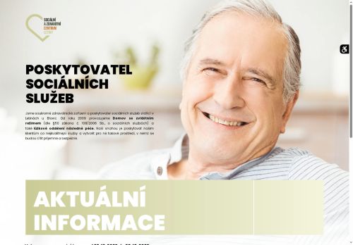 Webové stránky Sociální a zdravotní centrum Letiny s.r.o., Letiny