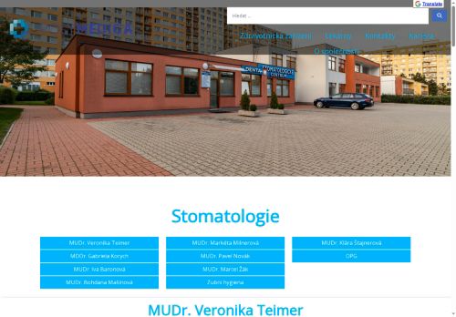 Zobrazit webové stránky Zubní ordinace - I. Všeobecná poliklinika Kladno - MUDr. Pavel Mikeš